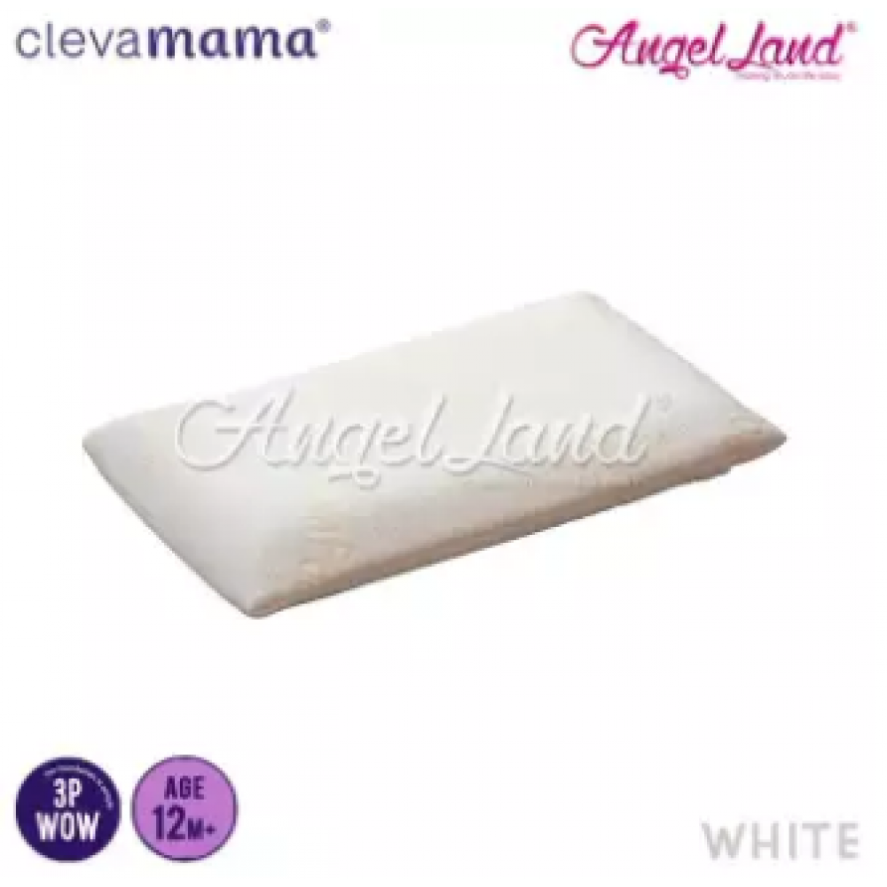 Clevamama Replacement Toddler Pillow Cover - White - CM7222 Clevamama Replacement Toddler Pillow Cover - White - CM7222