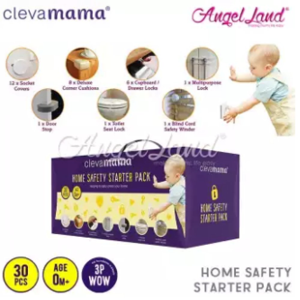 Clevamama 30pcs Home Safety Starter Pack-CM3057 Clevamama 30pcs Home Safety Starter Pack-CM3057