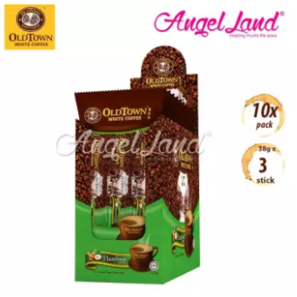 OLDTOWN White Coffee 3-in-1 Hazelnut Instant Premix White Coffee Convenient Box (3'S X 10) OLDTOWN White Coffee 3-in-1 Hazelnut Instant Premix White Coffee Convenient Box (3'S X 10)