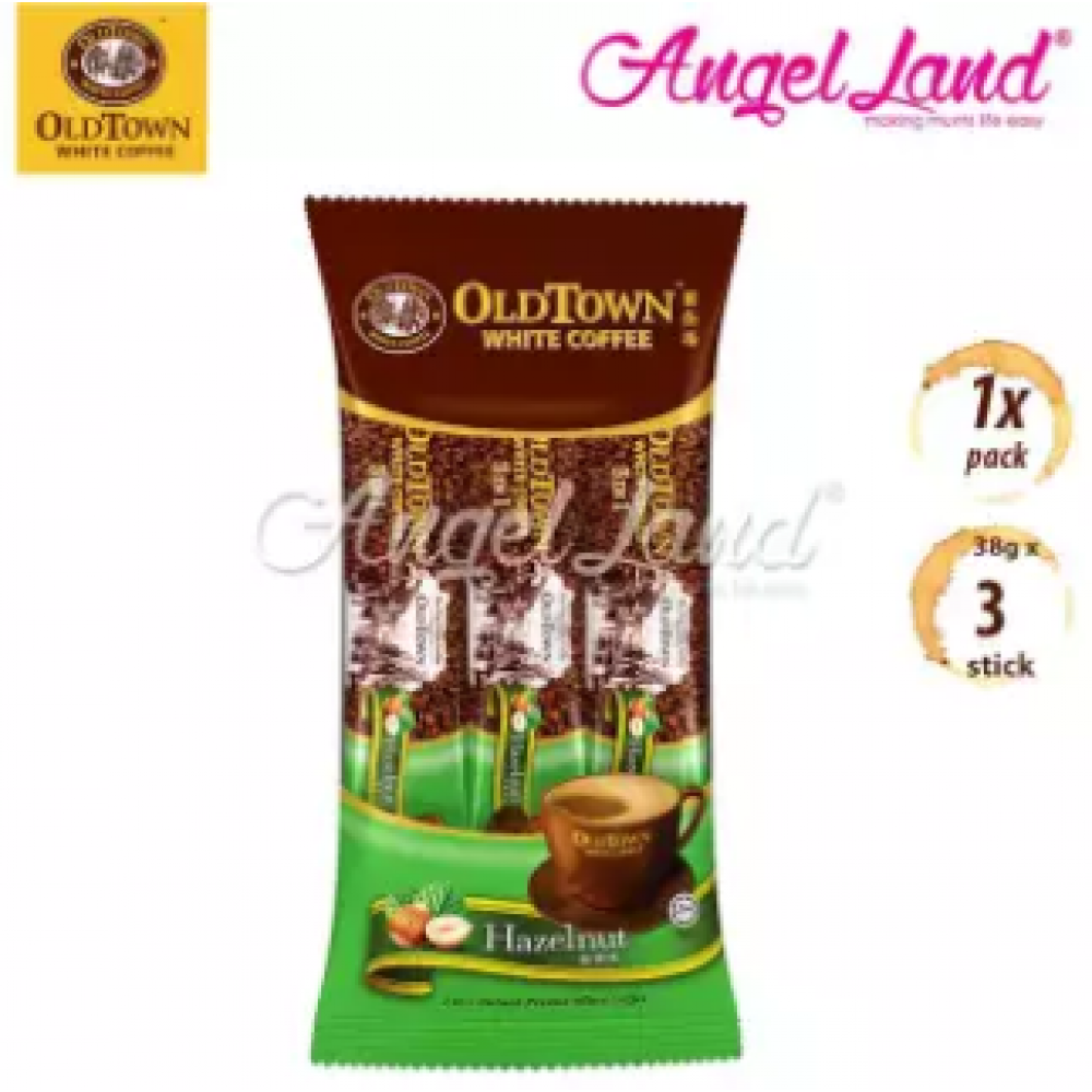 OLDTOWN White Coffee 3-in-1 Hazelnut Instant Premix White Coffee Convenient Pack (3'S X 1) OLDTOWN White Coffee 3-in-1 Hazelnut Instant Premix White Coffee Convenient Pack (3'S X 1)