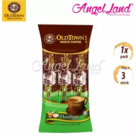 image of OLDTOWN White Coffee 3-in-1 Hazelnut Instant Premix White Coffee Convenient Pack (3'S X 1)