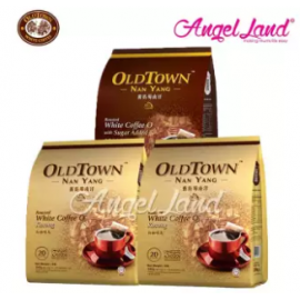 image of OLDTOWN Nan Yang White Coffee O Kosong (2packs) + With Sugar Added (1 pack)