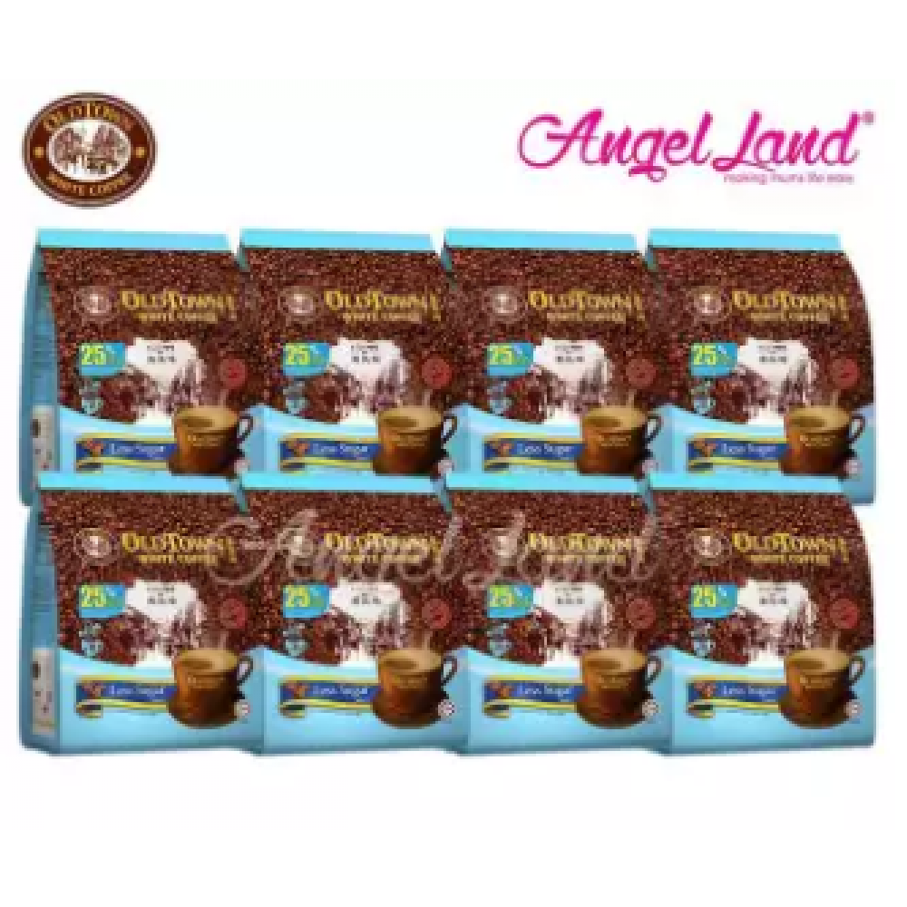 OLDTOWN White Coffee Instant Premix White Coffee - Less Sugar (8 packs) OLDTOWN White Coffee Instant Premix White Coffee - Less Sugar (8 packs)
