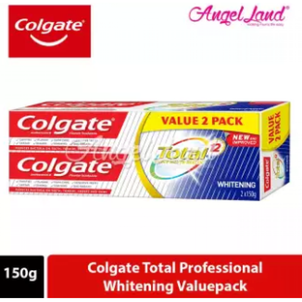 Colgate Total Professional Whitening Toothpaste Valuepack 150g x 2 Colgate Total Professional Whitening Toothpaste Valuepack 150g x 2
