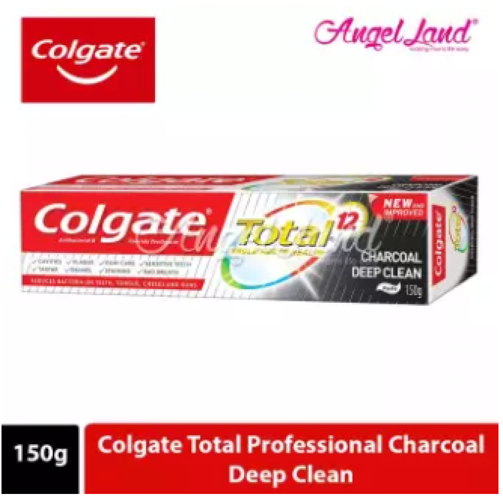 Colgate Total Professional Charcoal Deep Clean Toothpaste 150g Colgate Total Professional Charcoal Deep Clean Toothpaste 150g