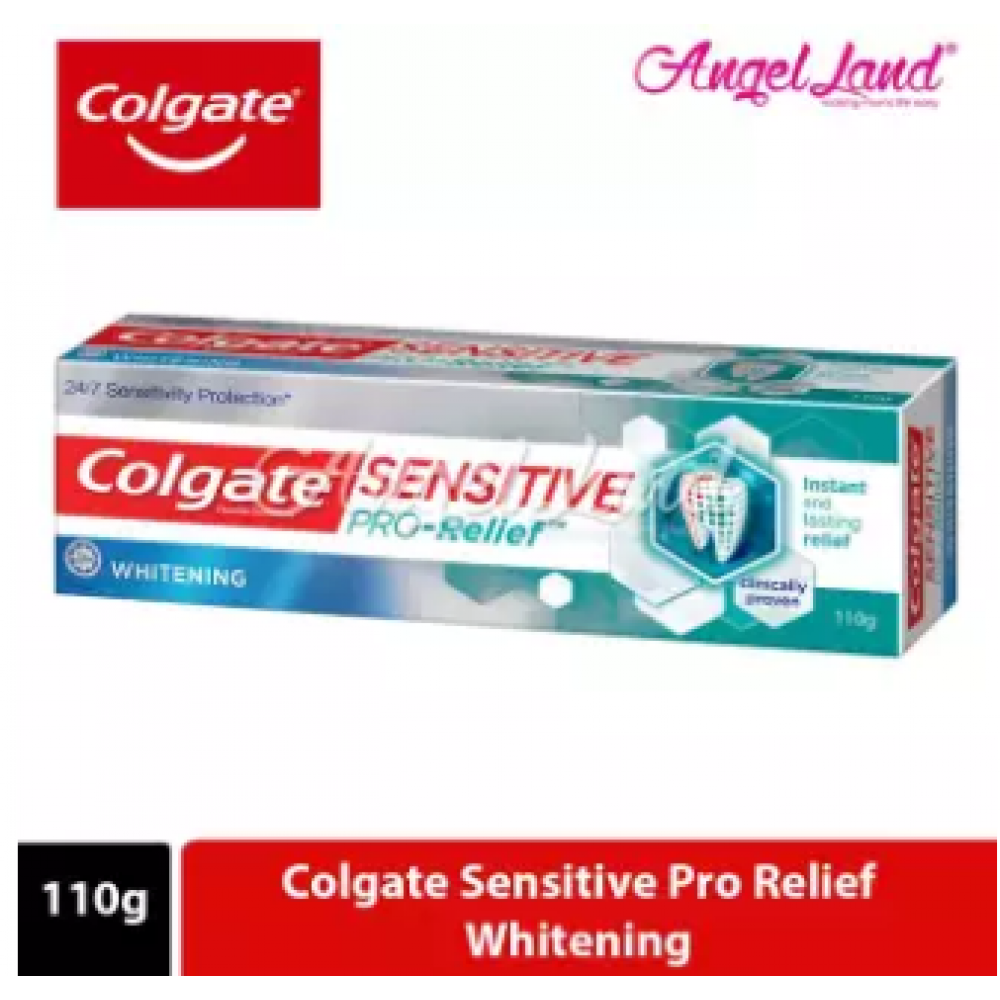 Colgate Sensitive Pro Relief Whitening Toothpaste 110g Colgate Sensitive Pro Relief Whitening Toothpaste 110g