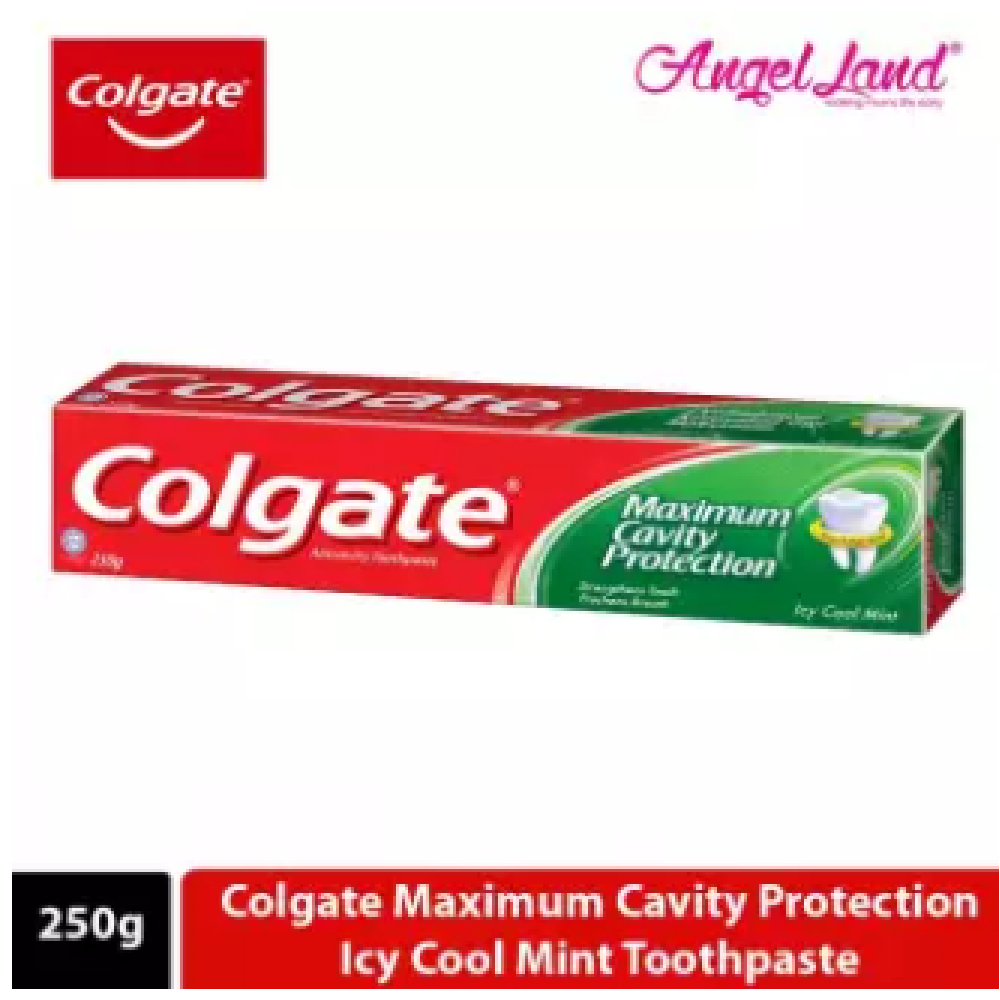 Colgate Maximum Cavity Protection Icy Cool Mint Toothpaste 250g Colgate Maximum Cavity Protection Icy Cool Mint Toothpaste 250g