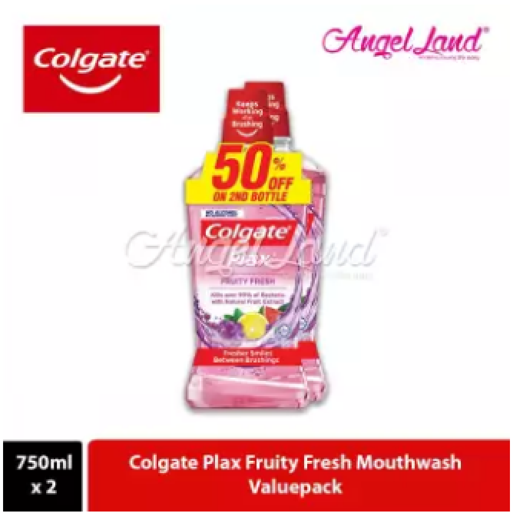 Colgate Plax Fruity Fresh Mouthwash - 1500ml Colgate Plax Fruity Fresh Mouthwash - 1500ml