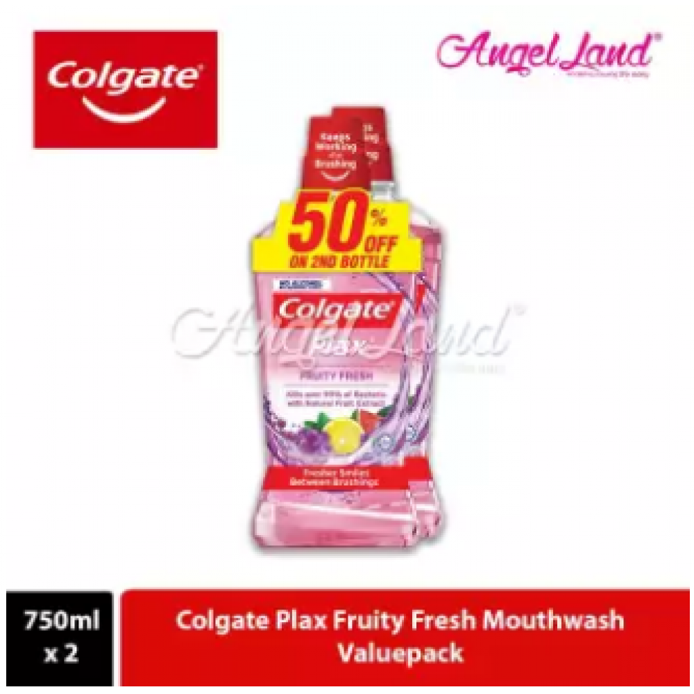 Colgate Plax Fruity Fresh Mouthwash - 1500ml Colgate Plax Fruity Fresh Mouthwash - 1500ml