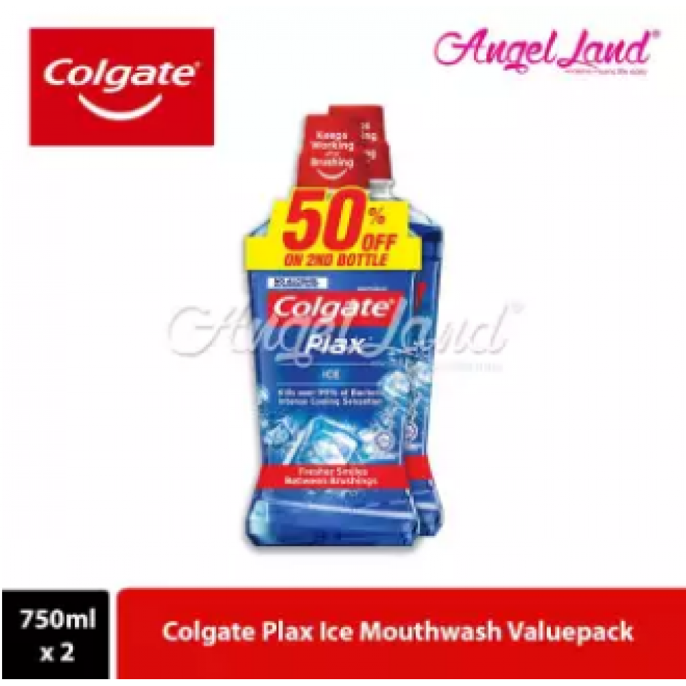 Colgate Plax Ice Mouthwash - 1500ml Colgate Plax Ice Mouthwash - 1500ml