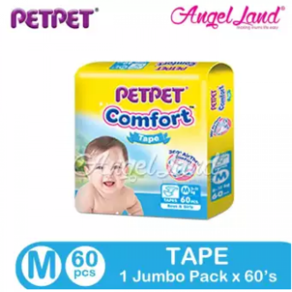 PETPET Comfort Tape Mega Pack M60/L50/XL40 (1 Pack) PETPET Comfort Tape Mega Pack M60/L50/XL40 (1 Pack)