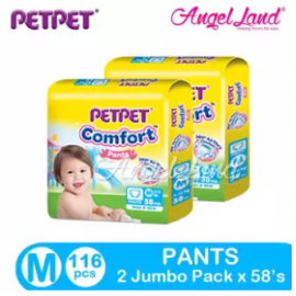 image of PETPET Comfort Pants Jumbo Pack M58/L46/XL40/XXL34 (2Packs)
