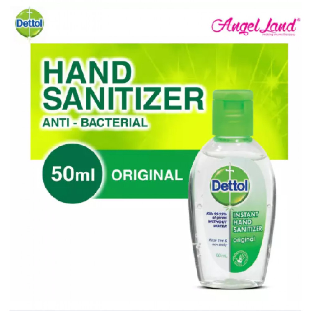 Dettol Hand Sanitiser Original 50ML - 0165290 Dettol Hand Sanitiser Original 50ML - 0165290