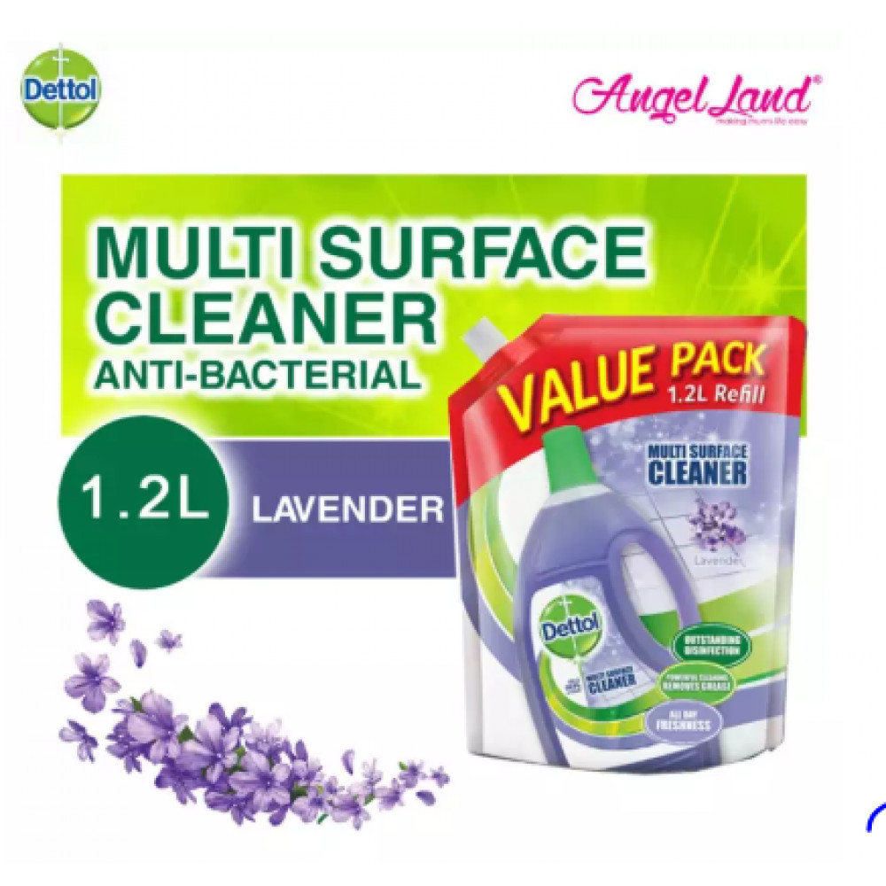Dettol Multi Action Cleaner Refill Pouch 1.2L Lavender Dettol Multi Action Cleaner Refill Pouch 1.2L Lavender
