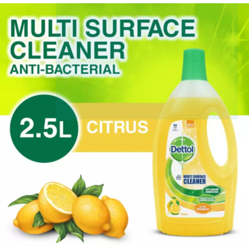 Dettol Multi Action Citrus 2.5L Dettol Multi Action Citrus 2.5L