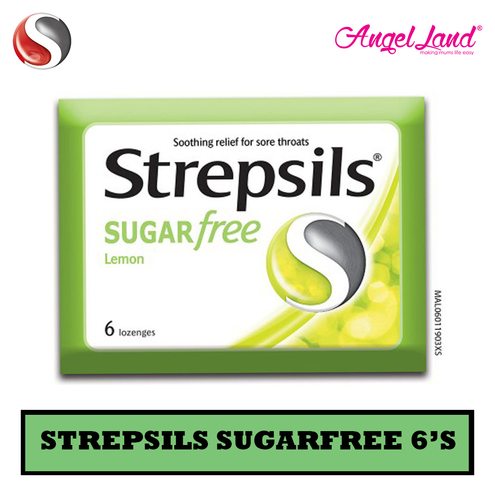 Strepsils Sugar Free Lemon 6's Strepsils Sugar Free Lemon 6's
