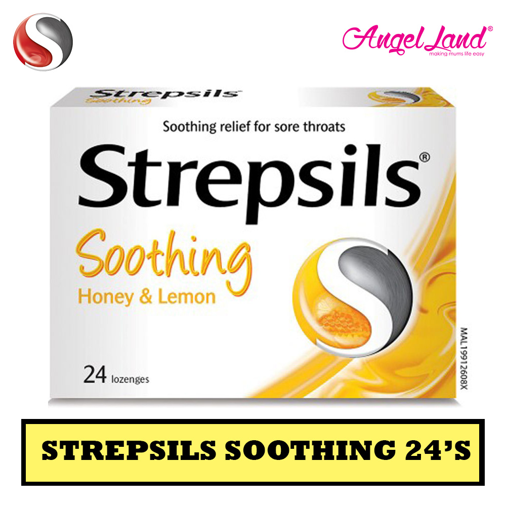 Strepsils Honey Lemon Soothing 24's Strepsils Honey Lemon Soothing 24's
