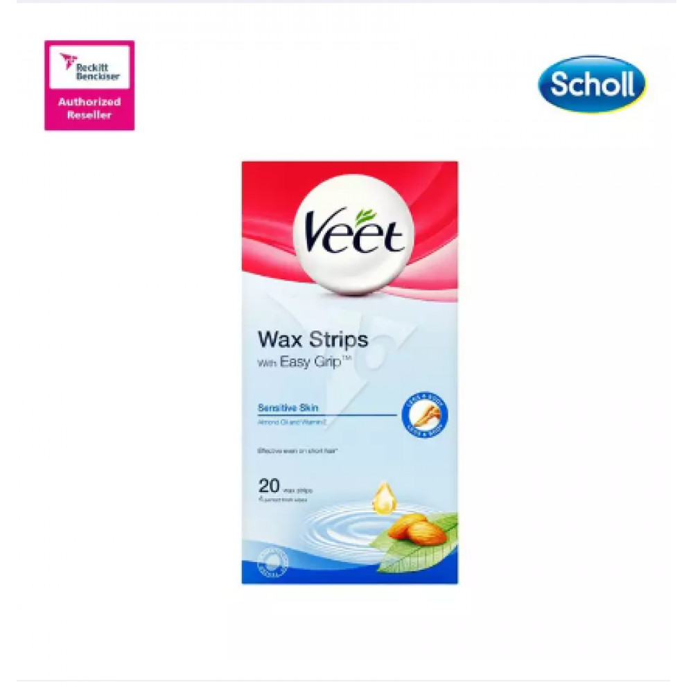 Veet Wax Strip Dry Sensitive 20'S Veet Wax Strip Dry Sensitive 20'S