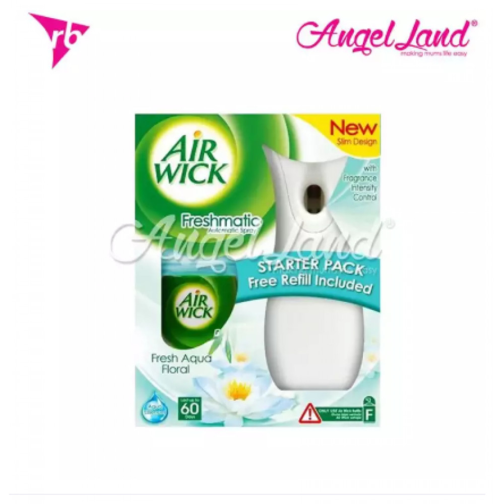 Air Wick Freshmatic Aqua Floral Automatic Spray Starter Kit 1pc Air Wick Freshmatic Aqua Floral Automatic Spray Starter Kit 1pc
