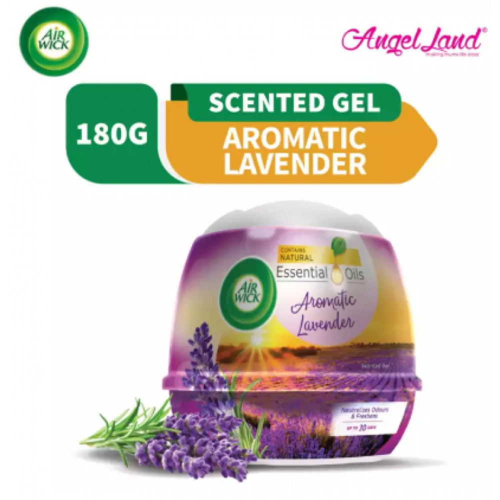 Air Wick Scented Gel Cone Aromatic Lavender 180g Air Wick Scented Gel Cone Aromatic Lavender 180g