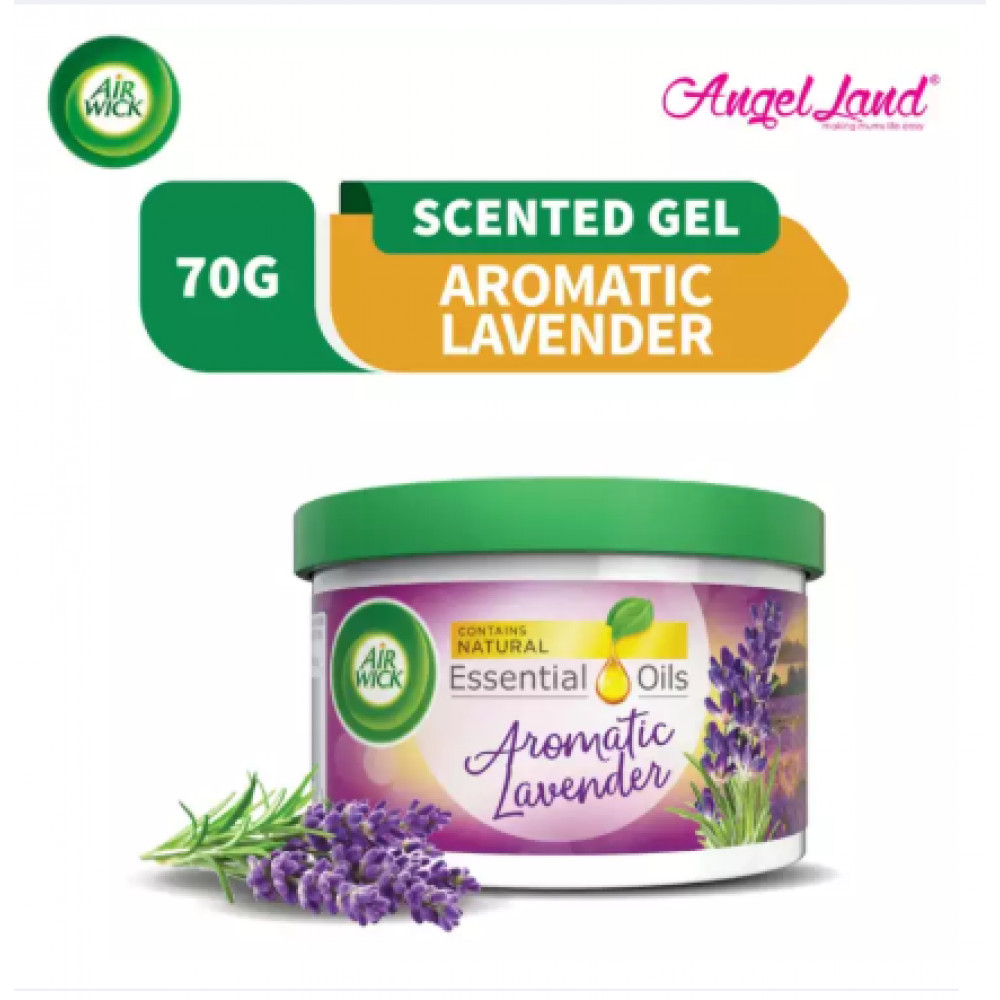Air Wick Scented Gel Can Aromatic Lavender 70g Air Wick Scented Gel Can Aromatic Lavender 70g