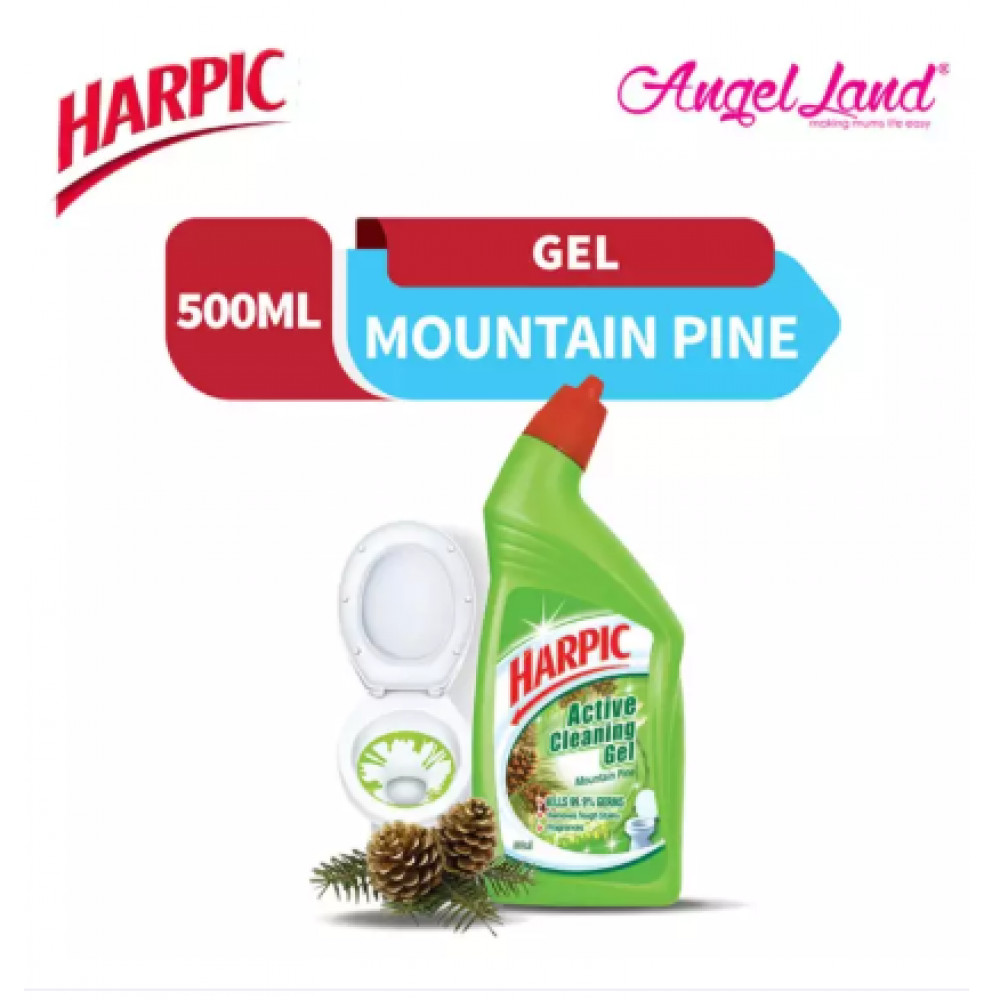 Harpic Mountain Pine Active Cleaning Gel 500ml Harpic Mountain Pine Active Cleaning Gel 500ml