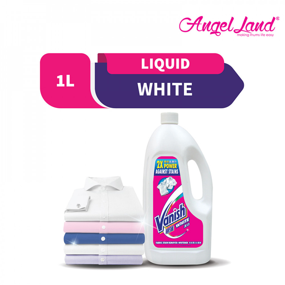 Vanish Fabric White Stain Remover Liquid 1L Vanish Fabric White Stain Remover Liquid 1L