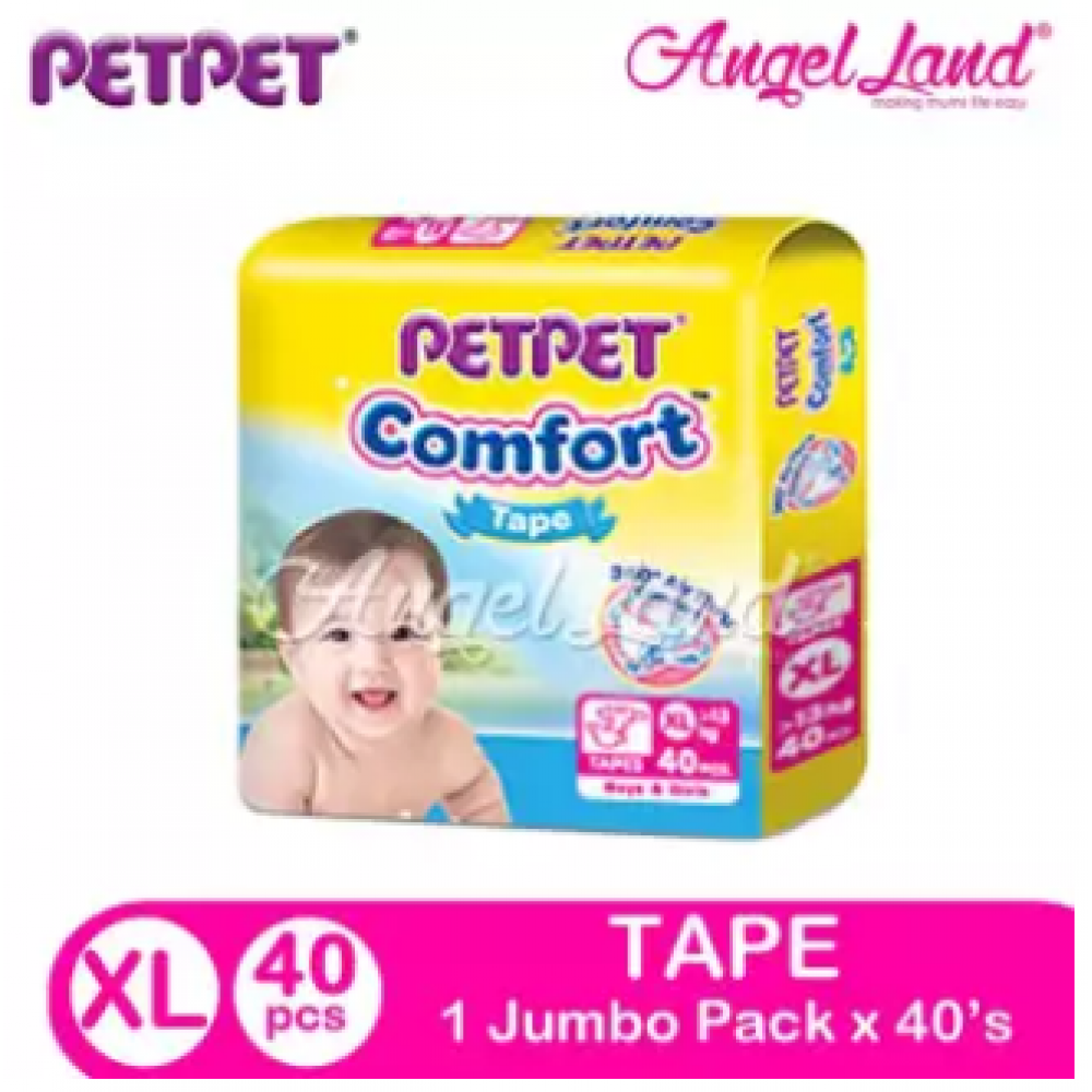 PETPET Comfort Tape Mega Pack XL40 (1 Pack) PETPET Comfort Tape Mega Pack XL40 (1 Pack)