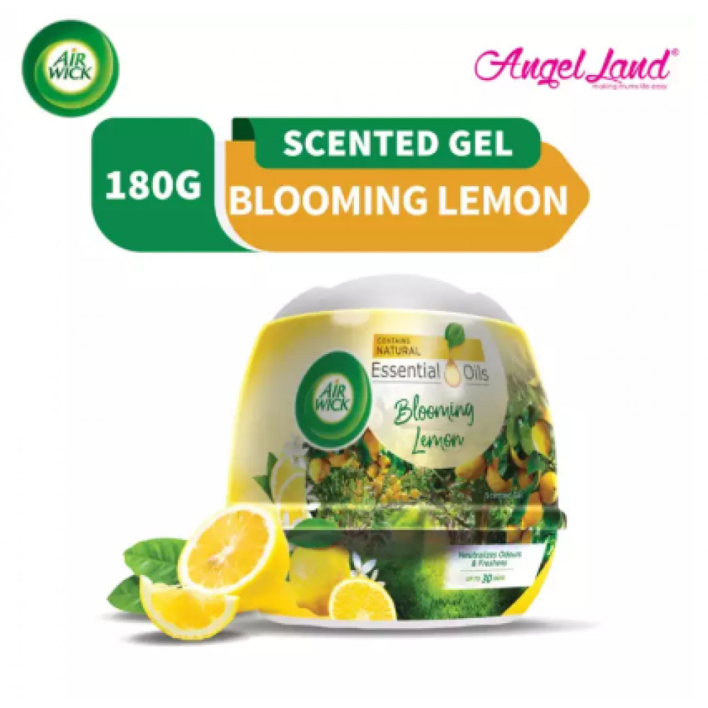 Air Wick Scented Gel Cone Blooming Lemon 180g Air Wick Scented Gel Cone Blooming Lemon 180g