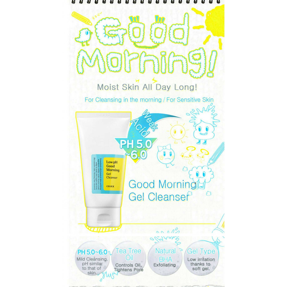 COSRX LOW PH GOOD MORNING GEL CLEANSER