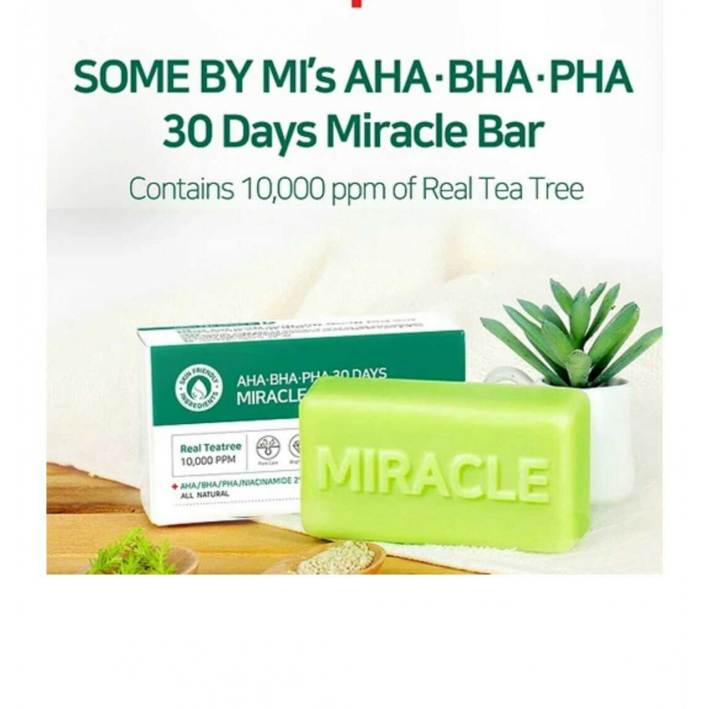 SOME BY MI AHA PHA 30DAYS MIRACLE CLEANSING BAR SOME BY MI AHA PHA 30DAYS MIRACLE CLEANSING BAR