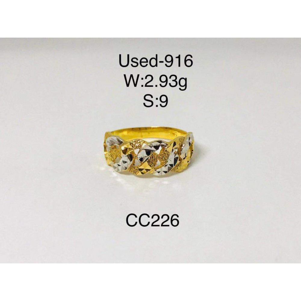 Pre-owned ring 916 gold Pre-owned ring 916 gold
