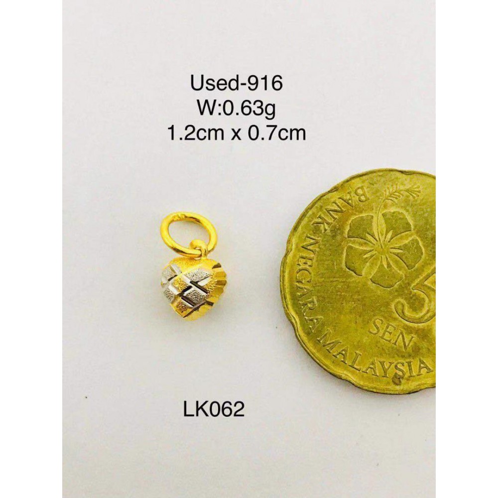 Pre-owned necklace pendant 916 gold Pre-owned necklace pendant 916 gold