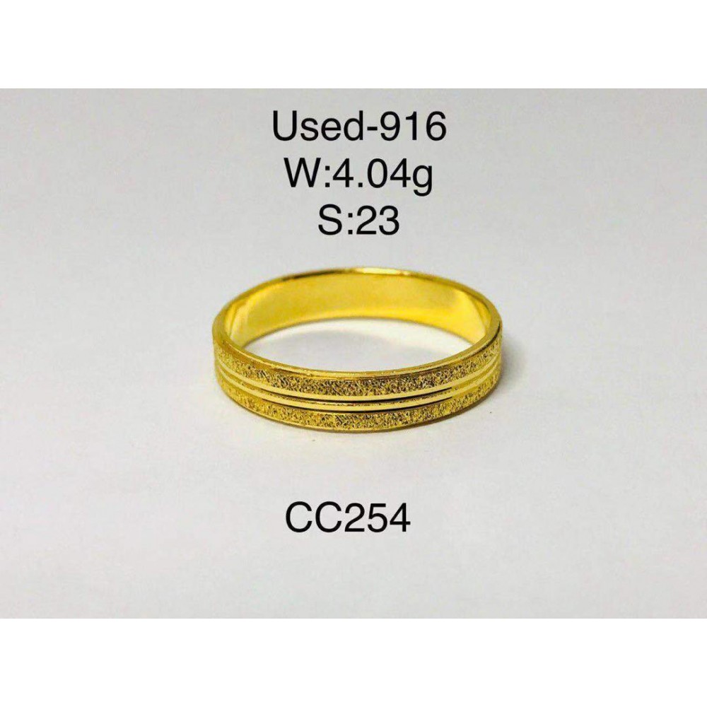 Pre-owned ring 916 gold Pre-owned ring 916 gold
