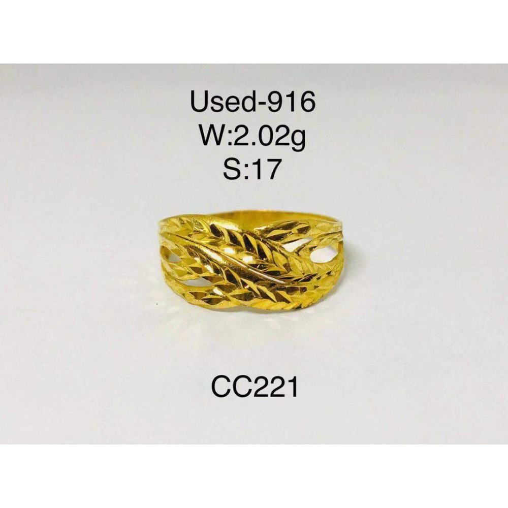 Pre-owned ring 916 gold Pre-owned ring 916 gold