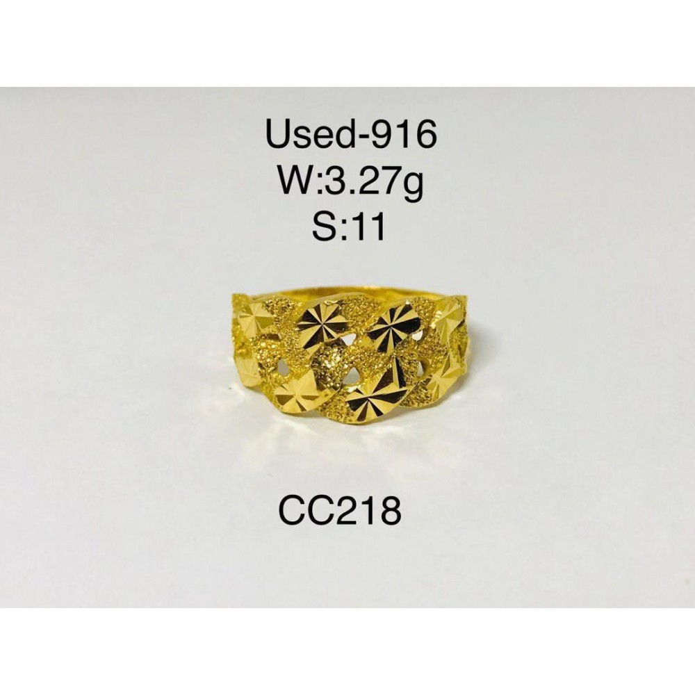 Pre-owned ring 916 gold Pre-owned ring 916 gold