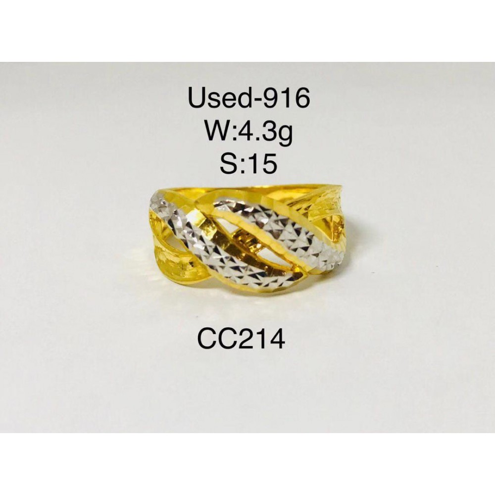 Pre-owned ring 916 gold Pre-owned ring 916 gold