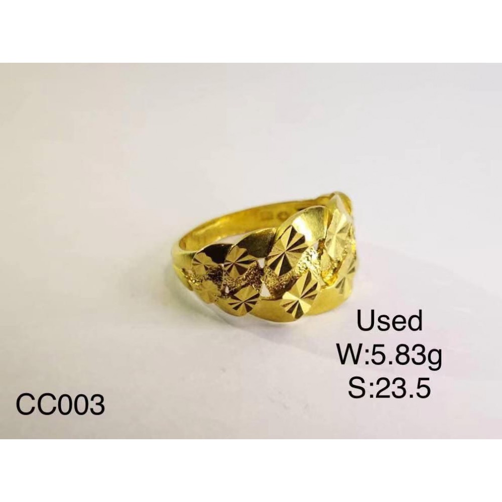 Pre-owned ring 916 gold Pre-owned ring 916 gold