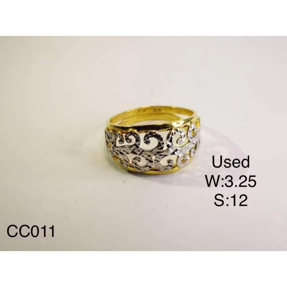 Pre-owned ring 916 gold Pre-owned ring 916 gold