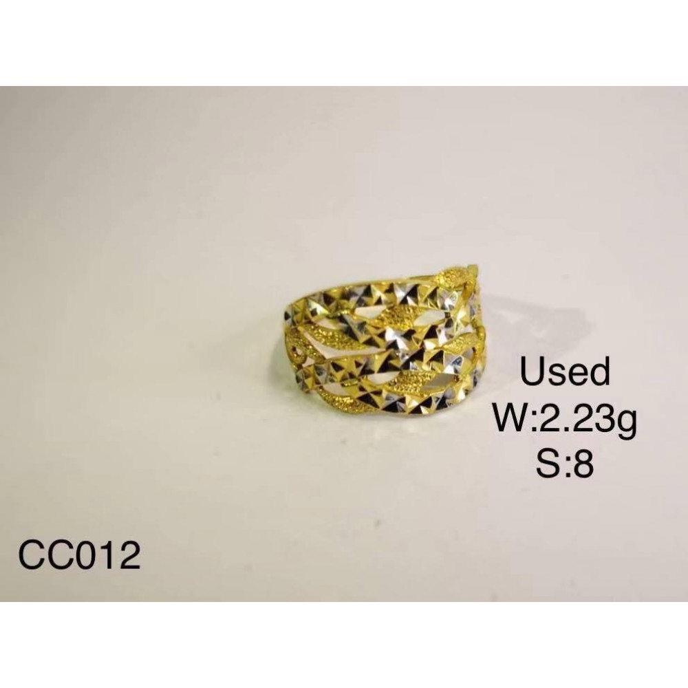Pre-owned ring 916 gold Pre-owned ring 916 gold