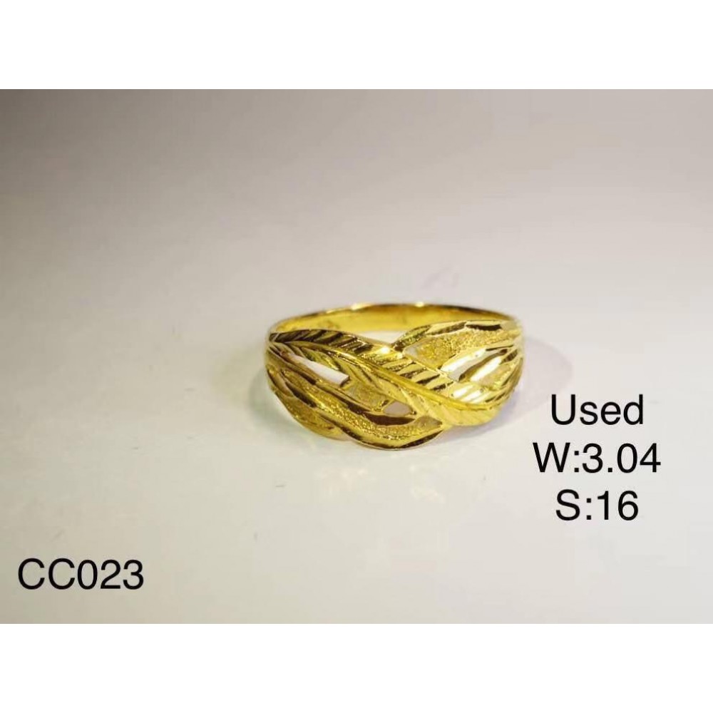 Pre-owned ring 916 gold Pre-owned ring 916 gold
