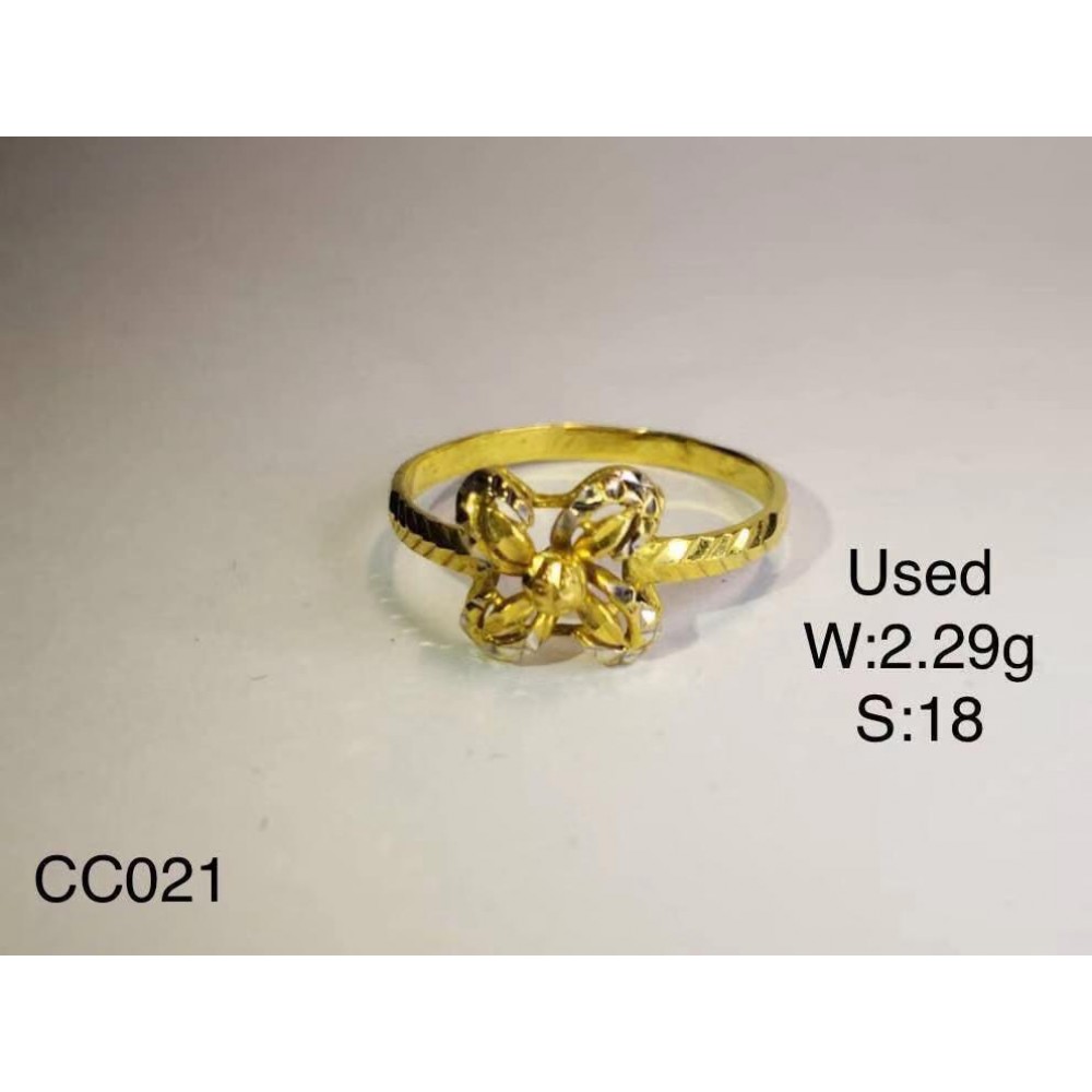 Pre-owned ring 916 gold Pre-owned ring 916 gold