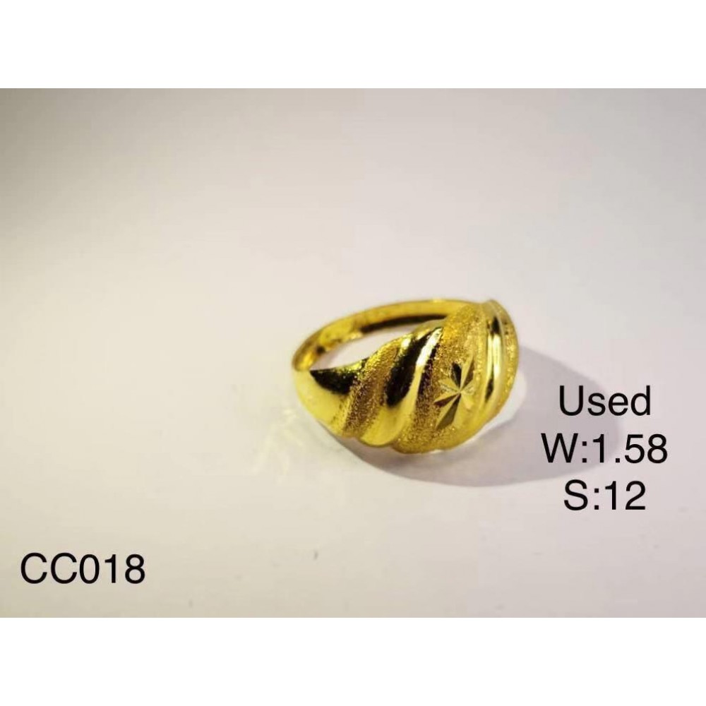 Pre-owned ring 916 gold Pre-owned ring 916 gold