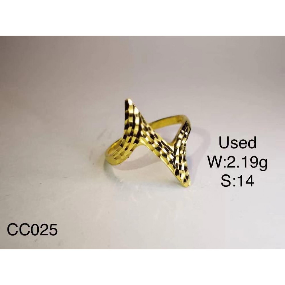 Pre-owned ring 916 gold Pre-owned ring 916 gold
