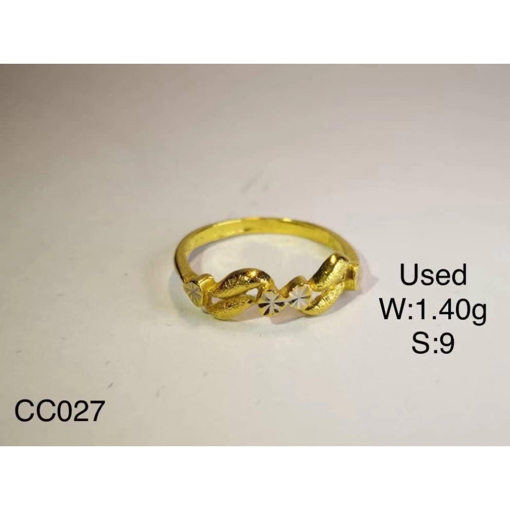 Pre-owned ring 916 gold Pre-owned ring 916 gold