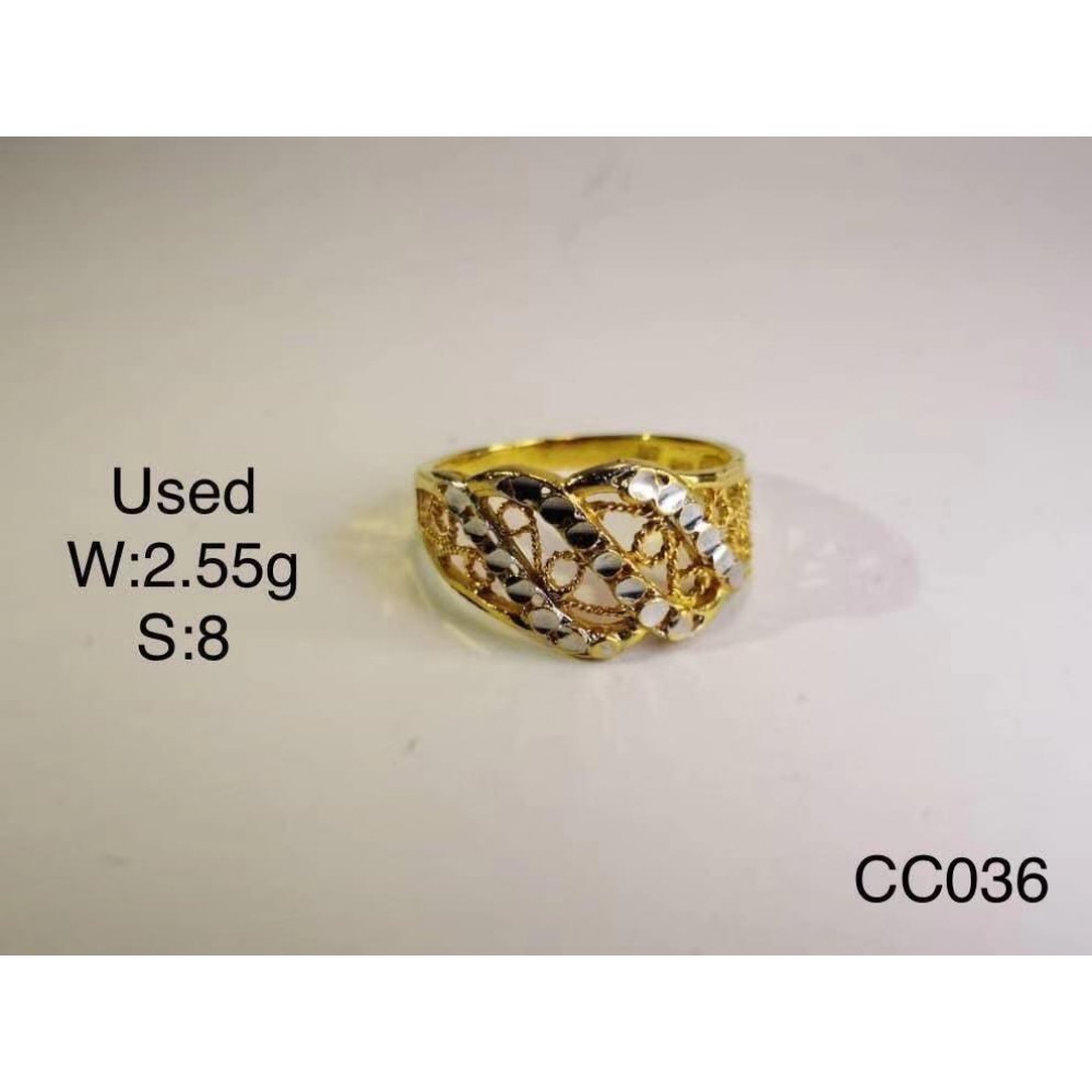 Pre-owned ring 916 gold Pre-owned ring 916 gold