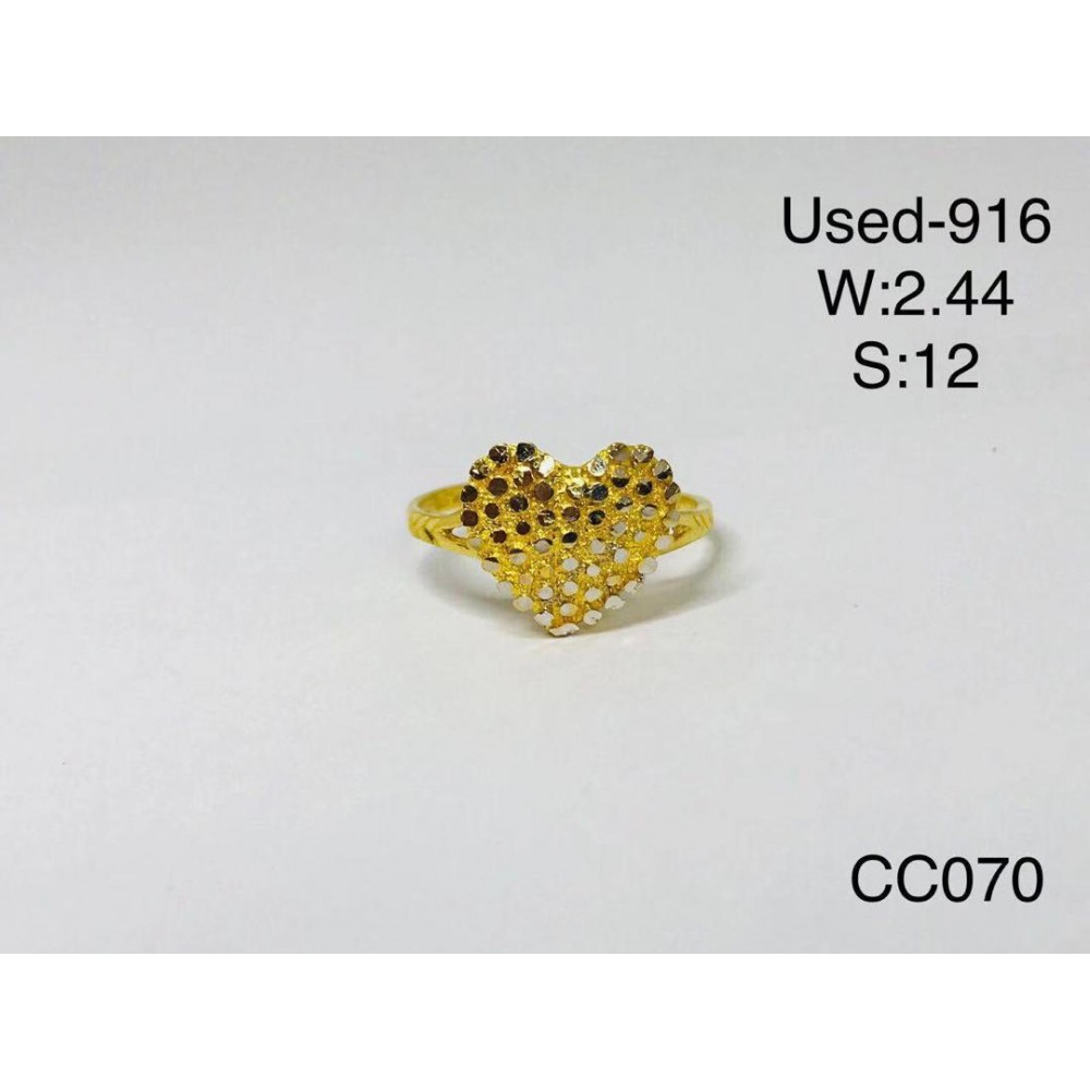 Pre-owned ring 916 gold Pre-owned ring 916 gold