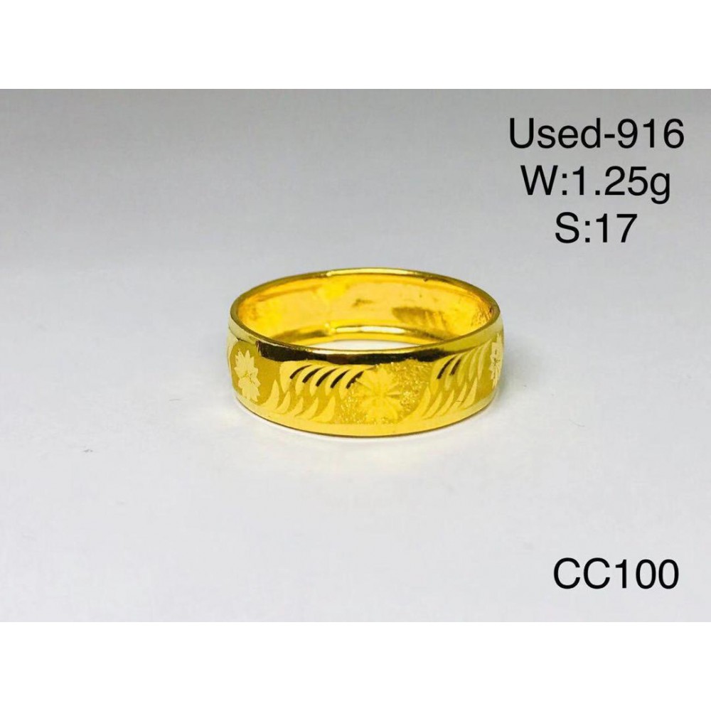 Pre-owned ring 916 gold Pre-owned ring 916 gold