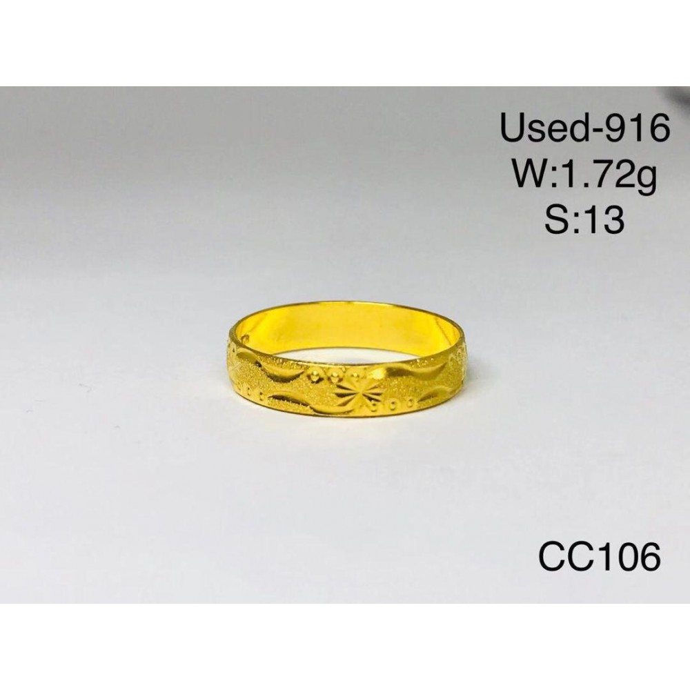 Pre-owned ring 916 gold Pre-owned ring 916 gold