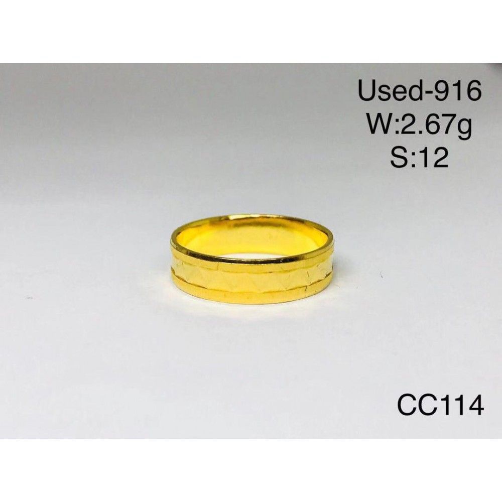 Pre-owned ring 916 gold Pre-owned ring 916 gold